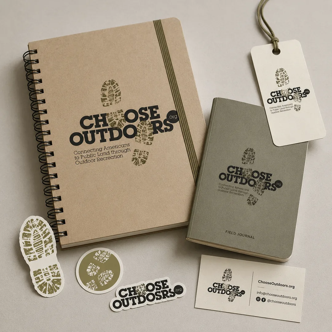 Choose Outdoors branded item