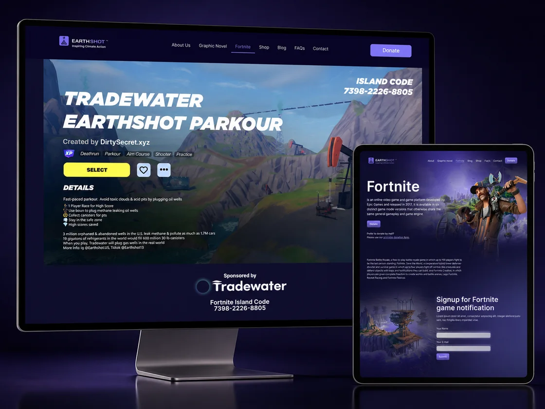 Earthshot Tradewater-Earthshot parkour