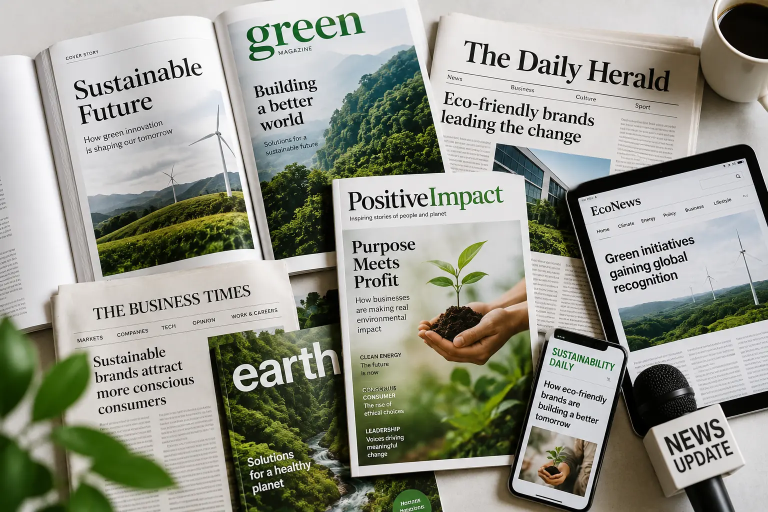 How to Get Press Coverage for Your Eco-Friendly Brand: 7 Steps